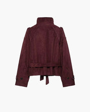 Mini-Trench en Daim - Bordeau