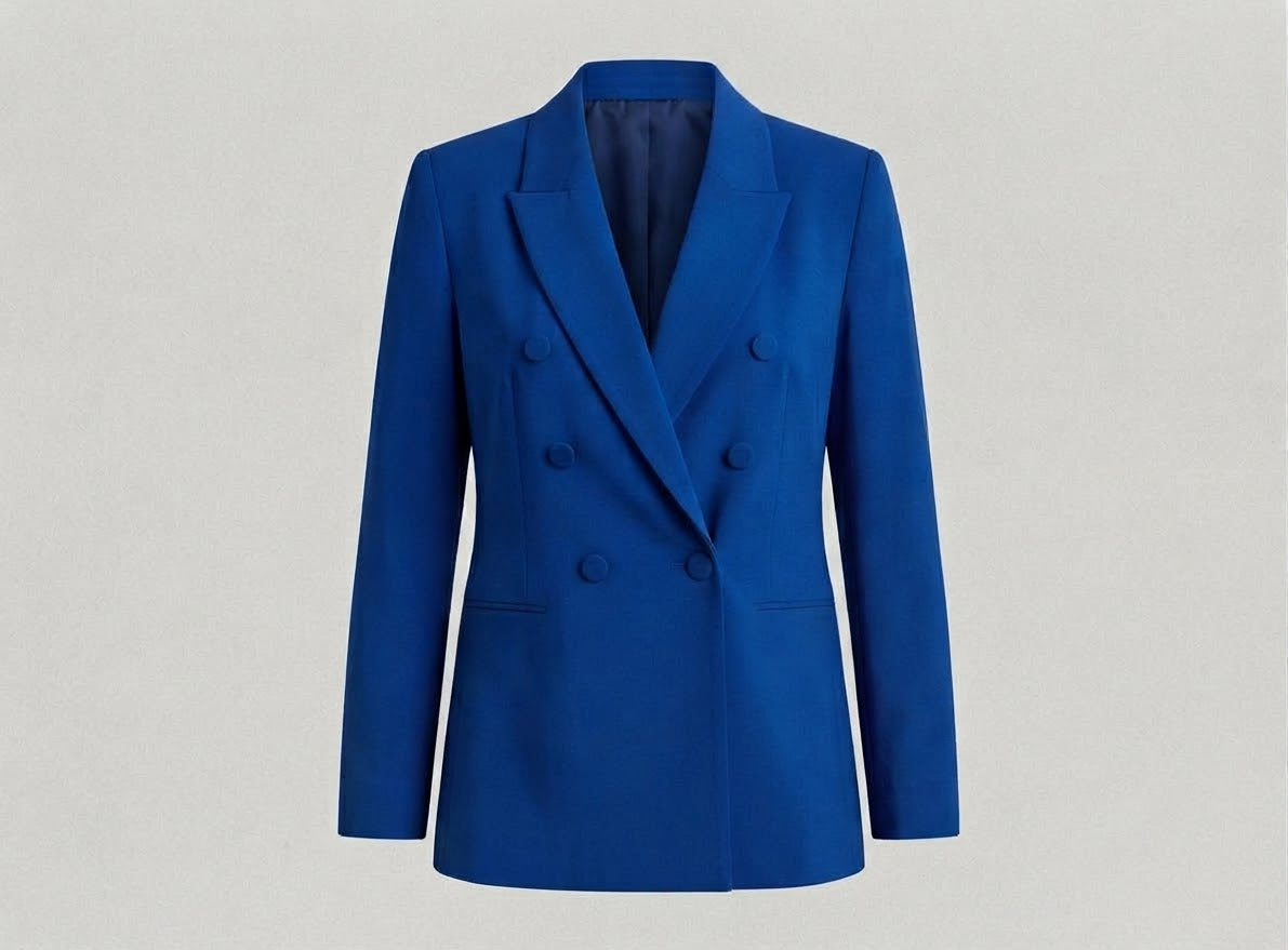 Blazer de costume à double boutonnage
