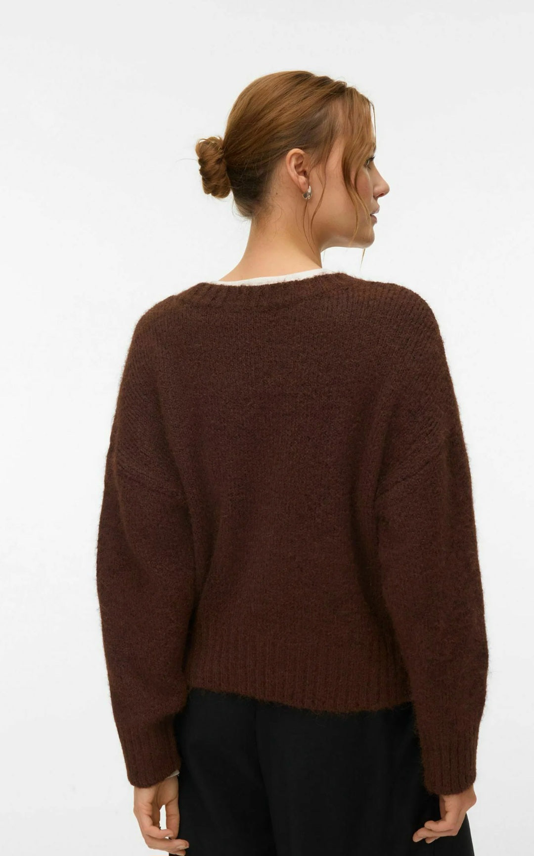 Pull en maille marron  🍂
