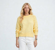 Pull en maille jaune 💛