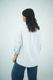 Chemise à Rayures Bleu Ciel