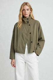 Bomber Court Oversize - Vert Kaki