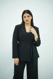 Tailleur Ceinturé
