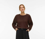 Pull en maille marron  🍂
