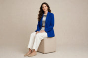 Blazer de costume à double boutonnage
