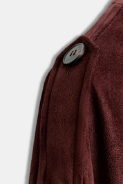 Mini-Trench en Daim - Bordeau