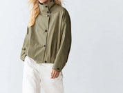Bomber Court Oversize - Vert Kaki