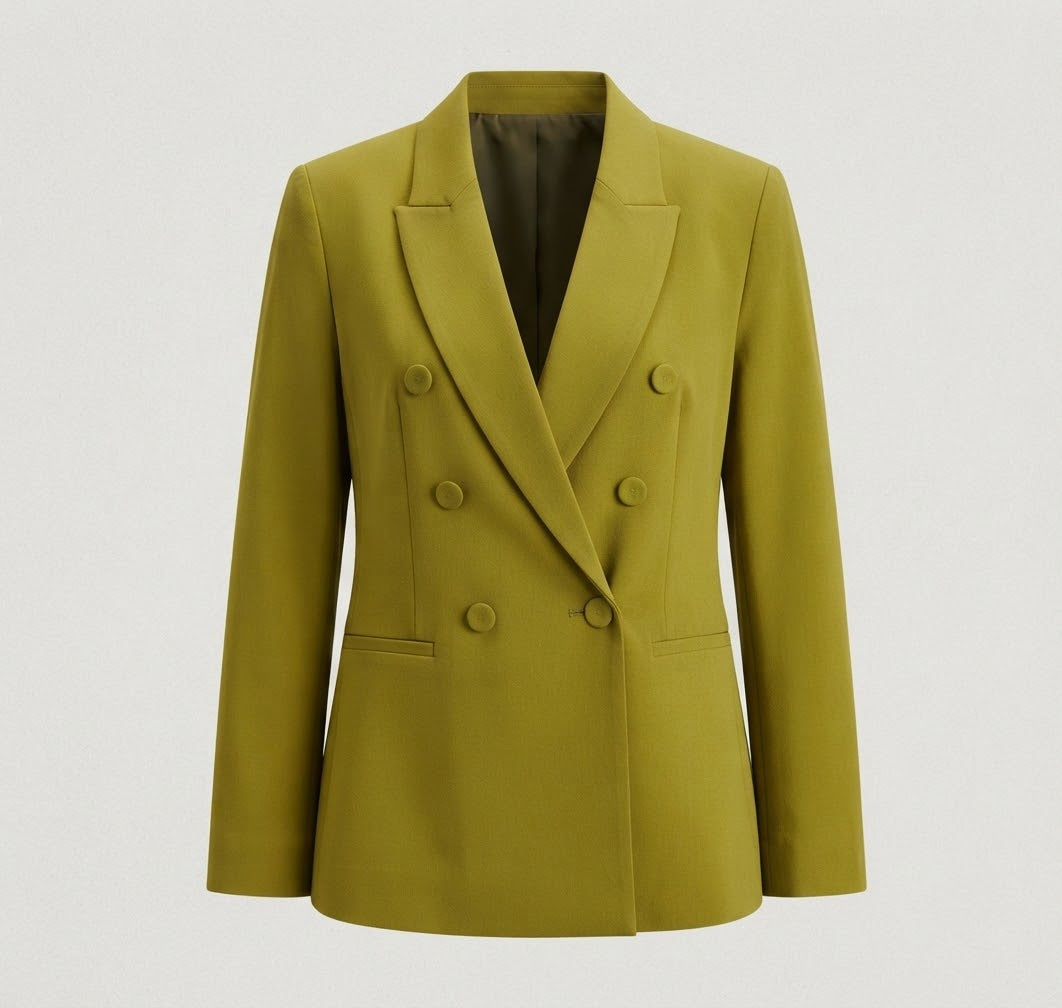 Blazer de costume à double boutonnage